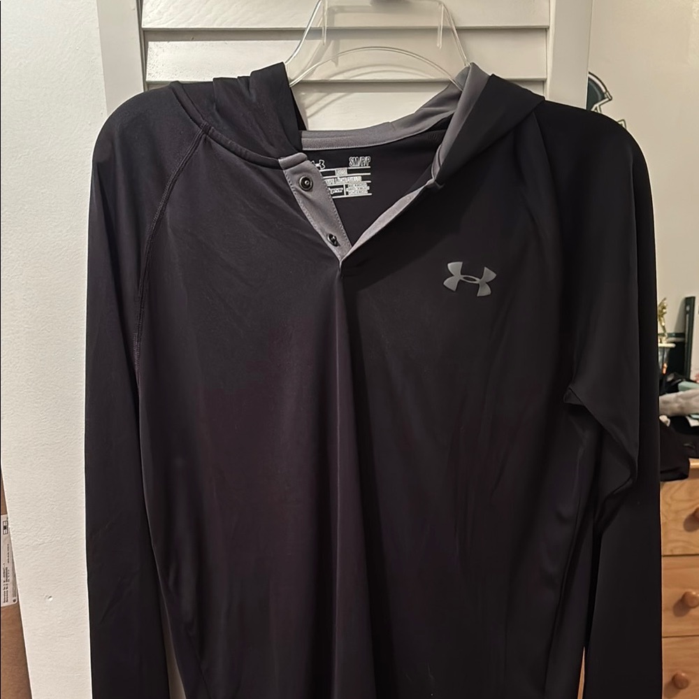 Under Armour Charcoal Gray Hoodie